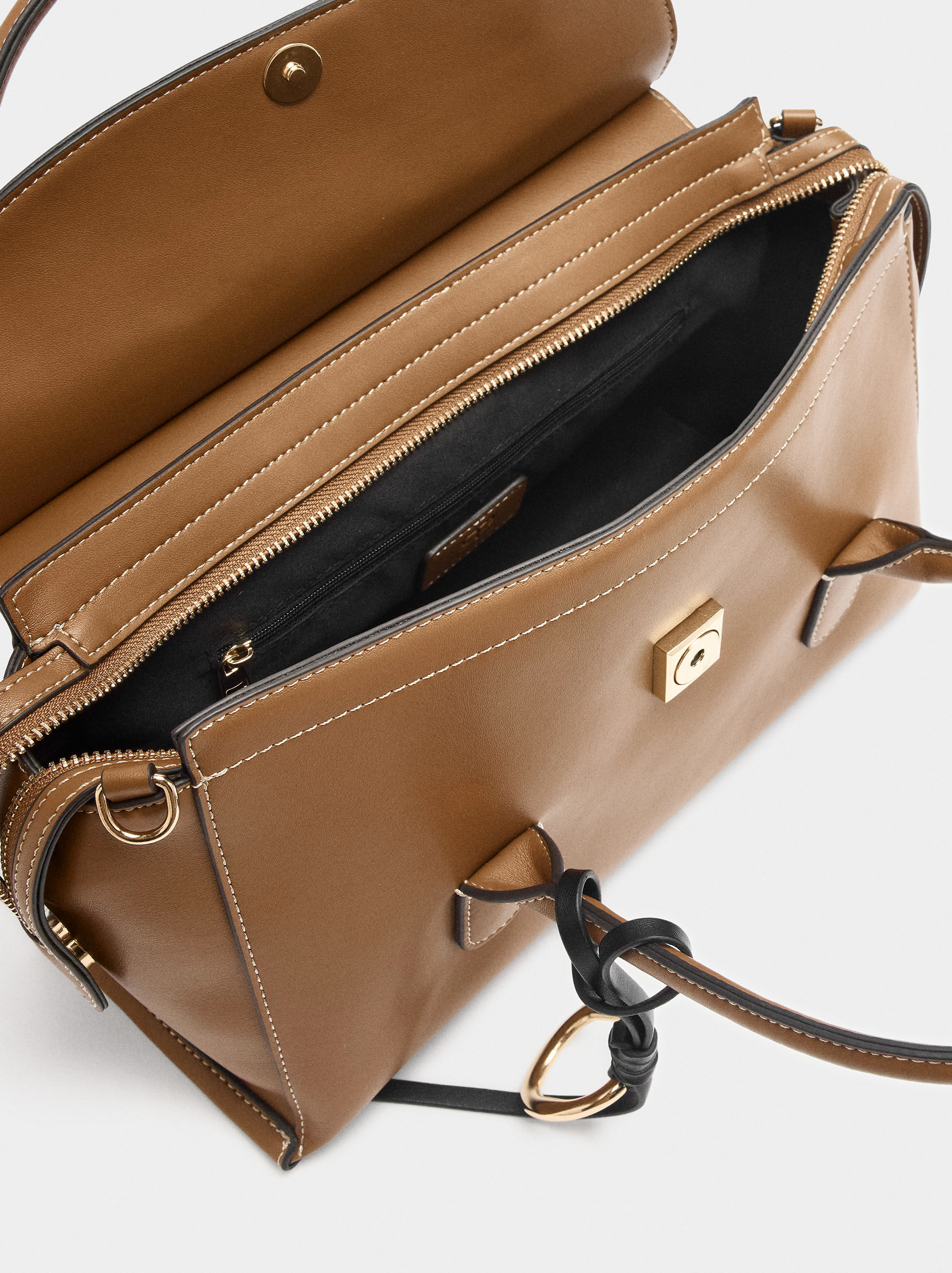 Mala tote lisa com aba