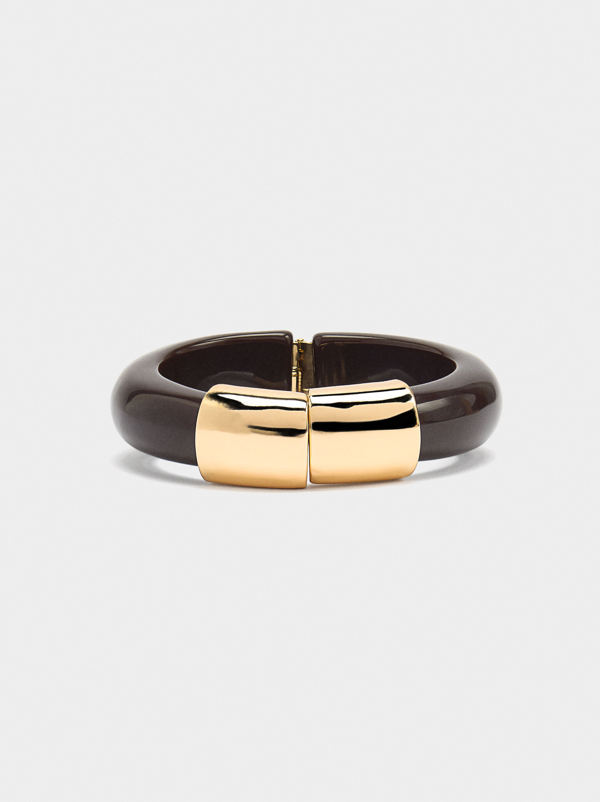Pulseira rígida de resina