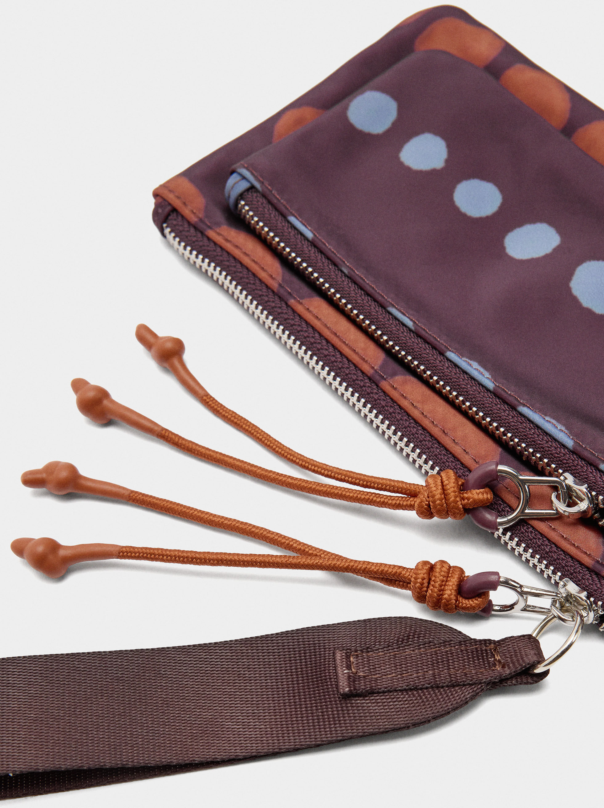 Bolsa multiusos de nylon estampada