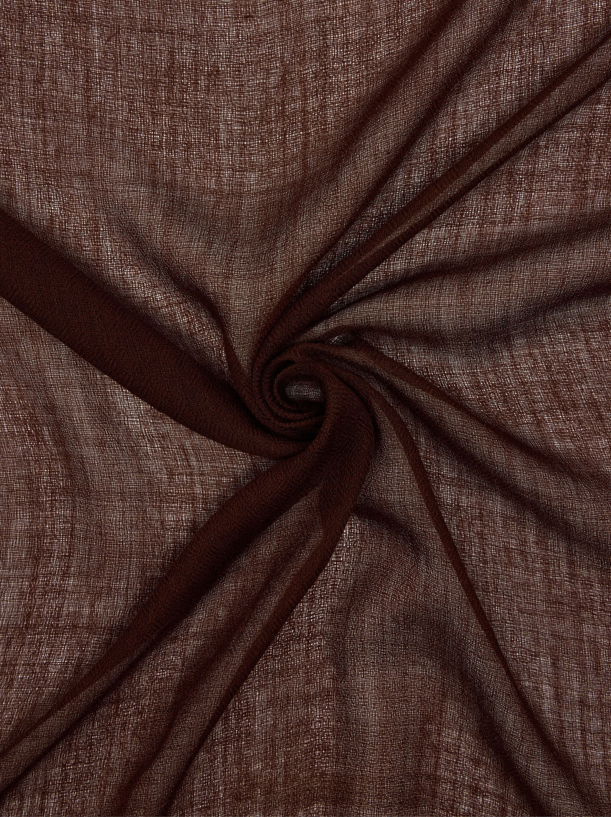 Pashmina de lã com franjas