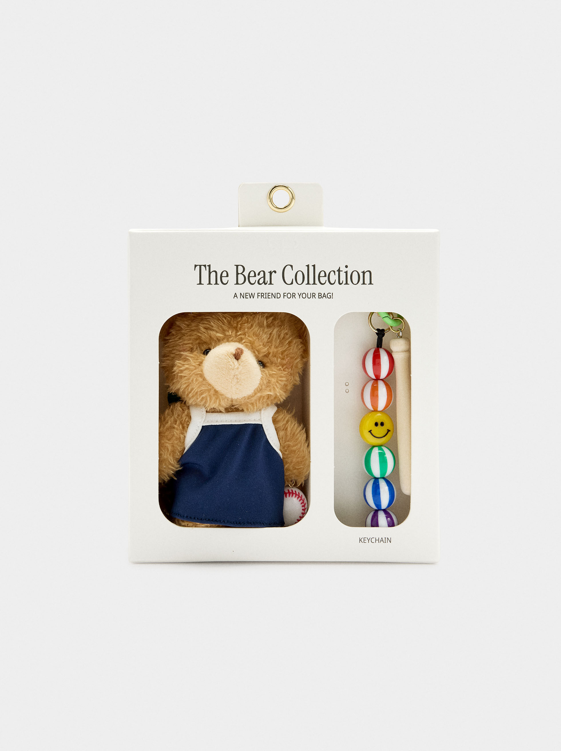Porta-chaves charm BEISEBOL - The Bear Collection