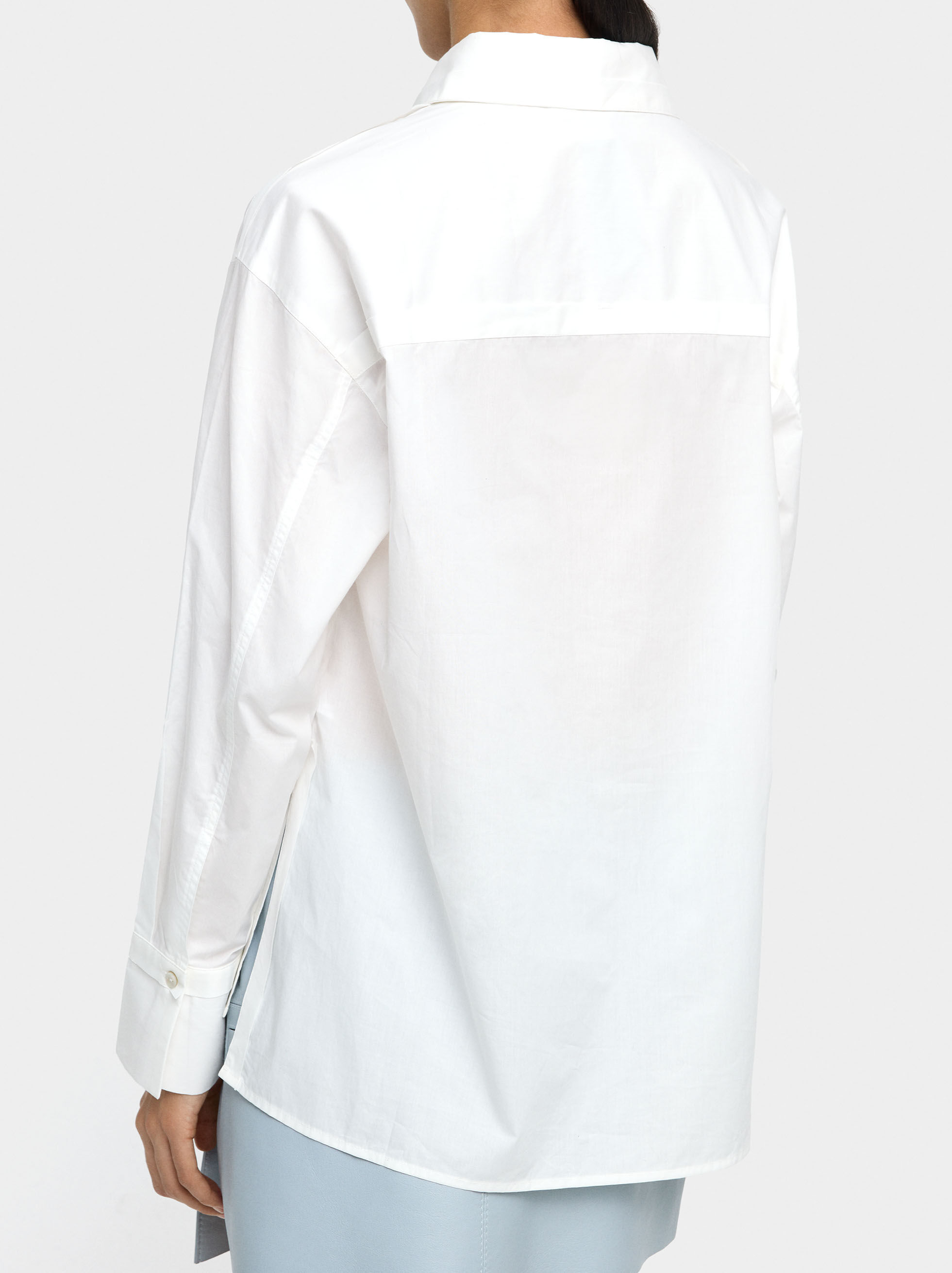 Camisa manga comprida 100% algodão