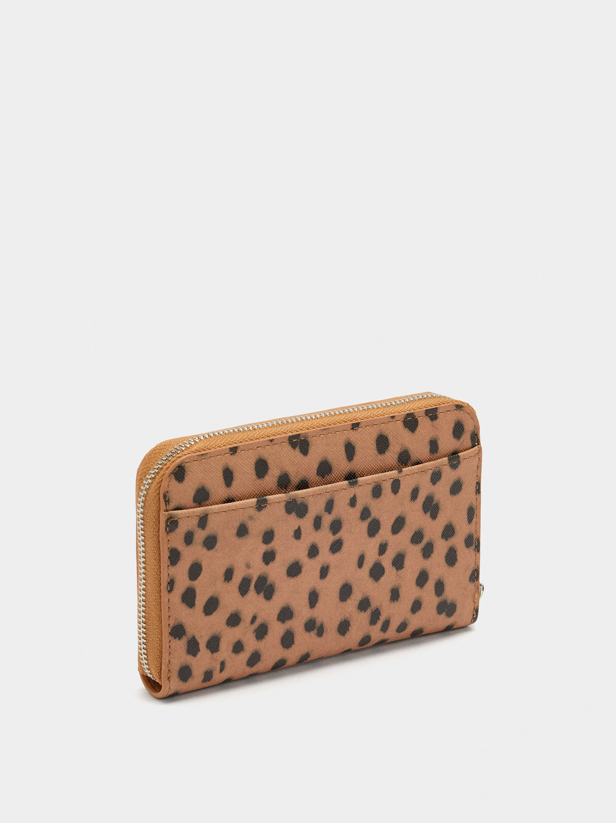 Porta-moedas estampado animal S