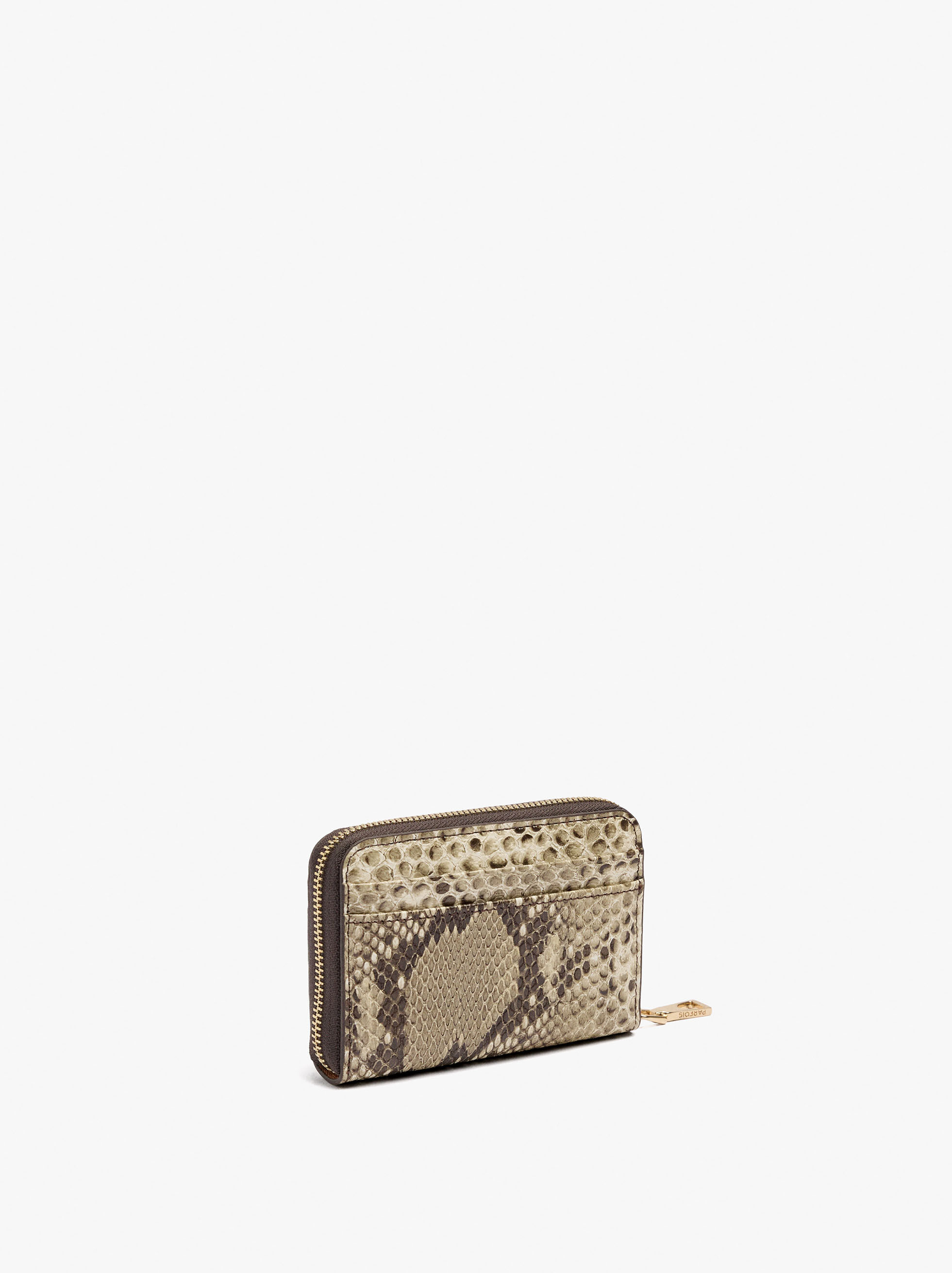 Porta-moedas básico estampado animal