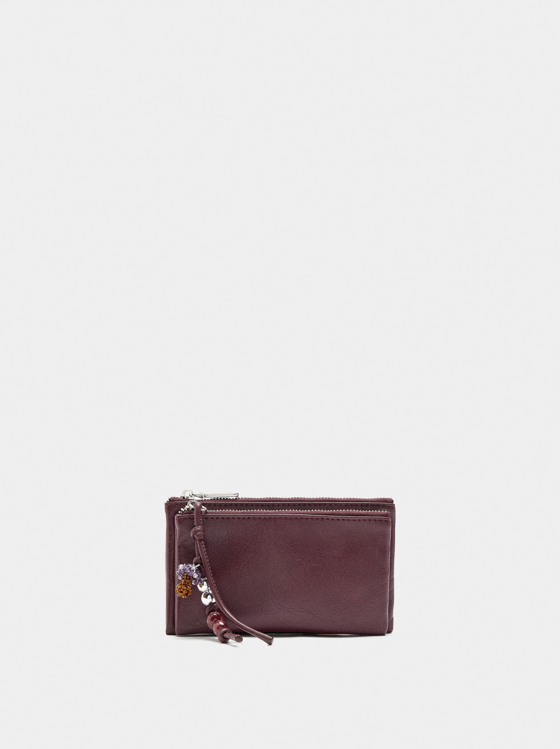 Bolsa multiusos dupla efeito craquelê