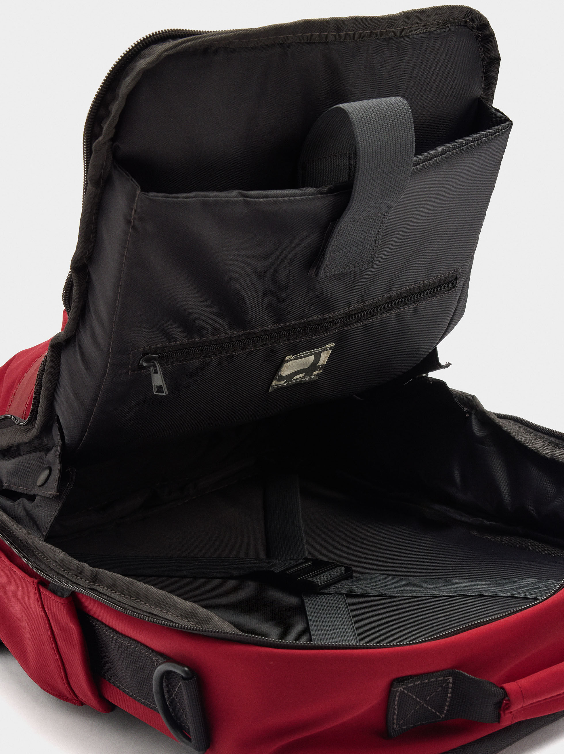 Mochila de cabine de nylon penduro coração