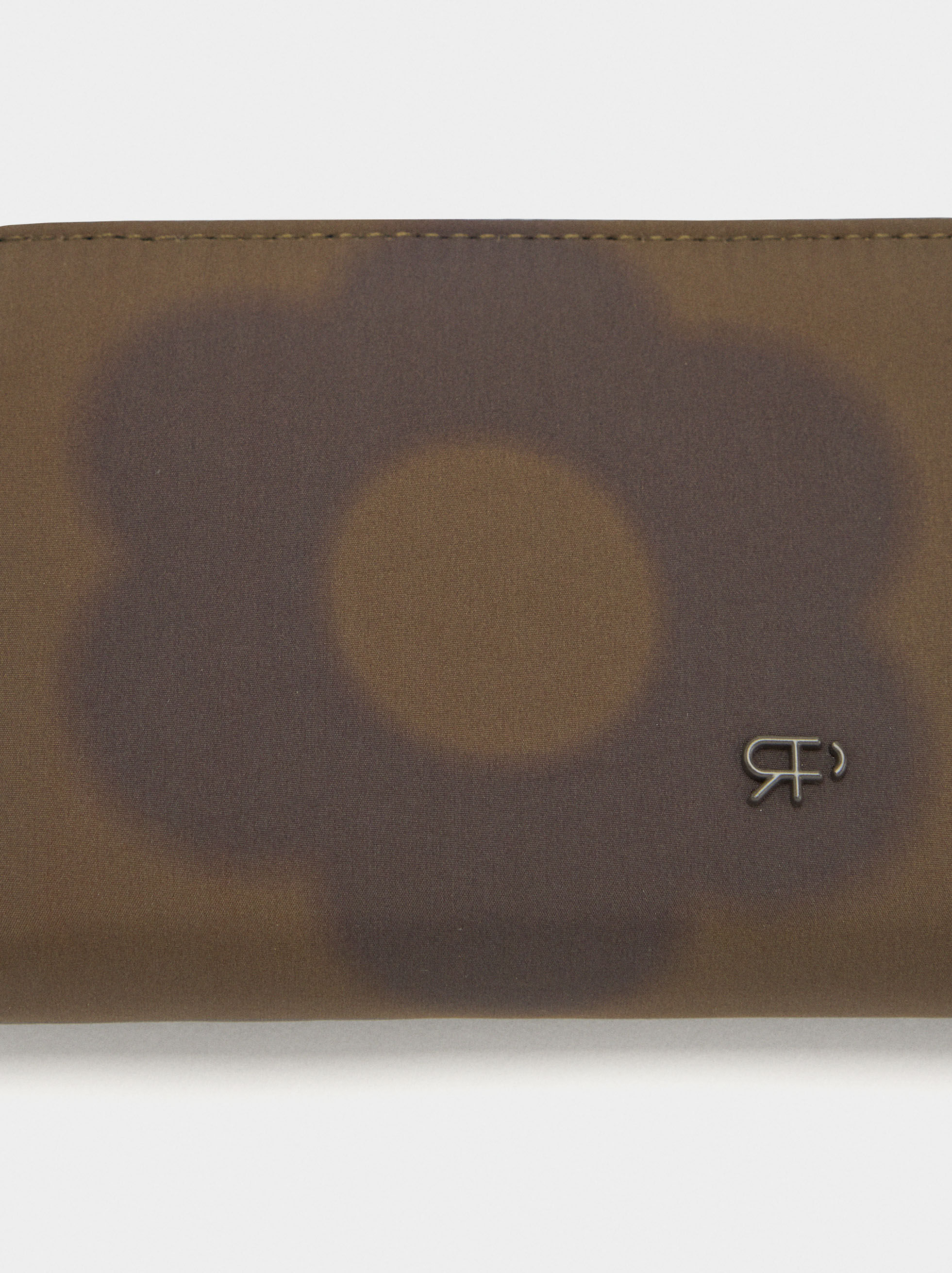Porta-moedas de nylon e fecho de correr