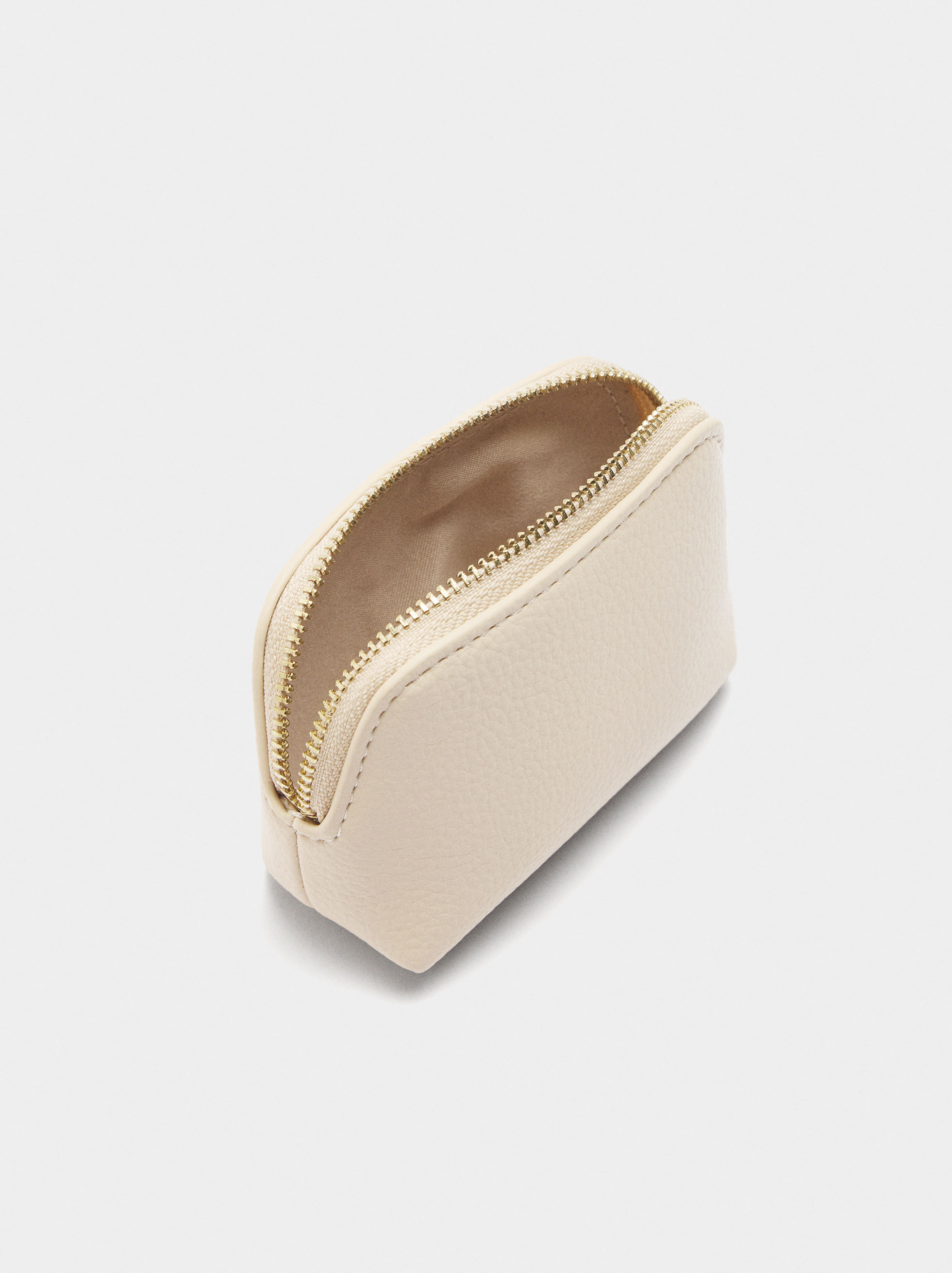 Bolsa para moedas com textura