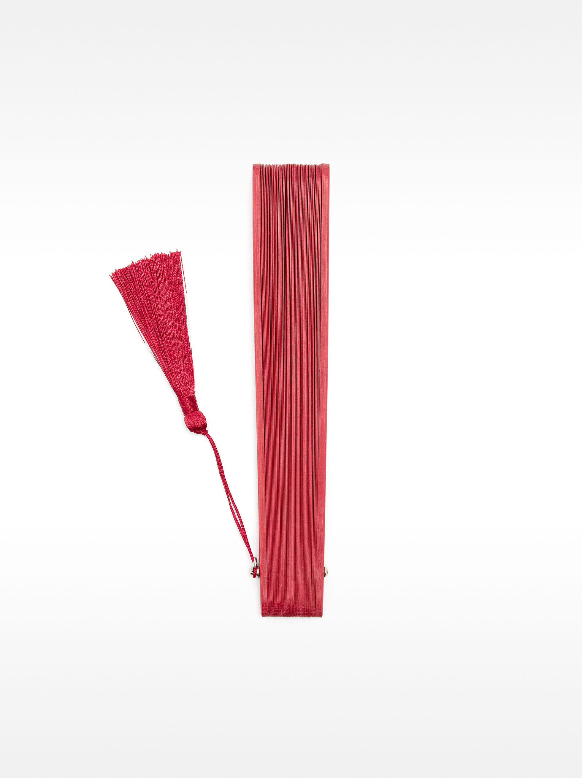 Leque de bambu libelinhas