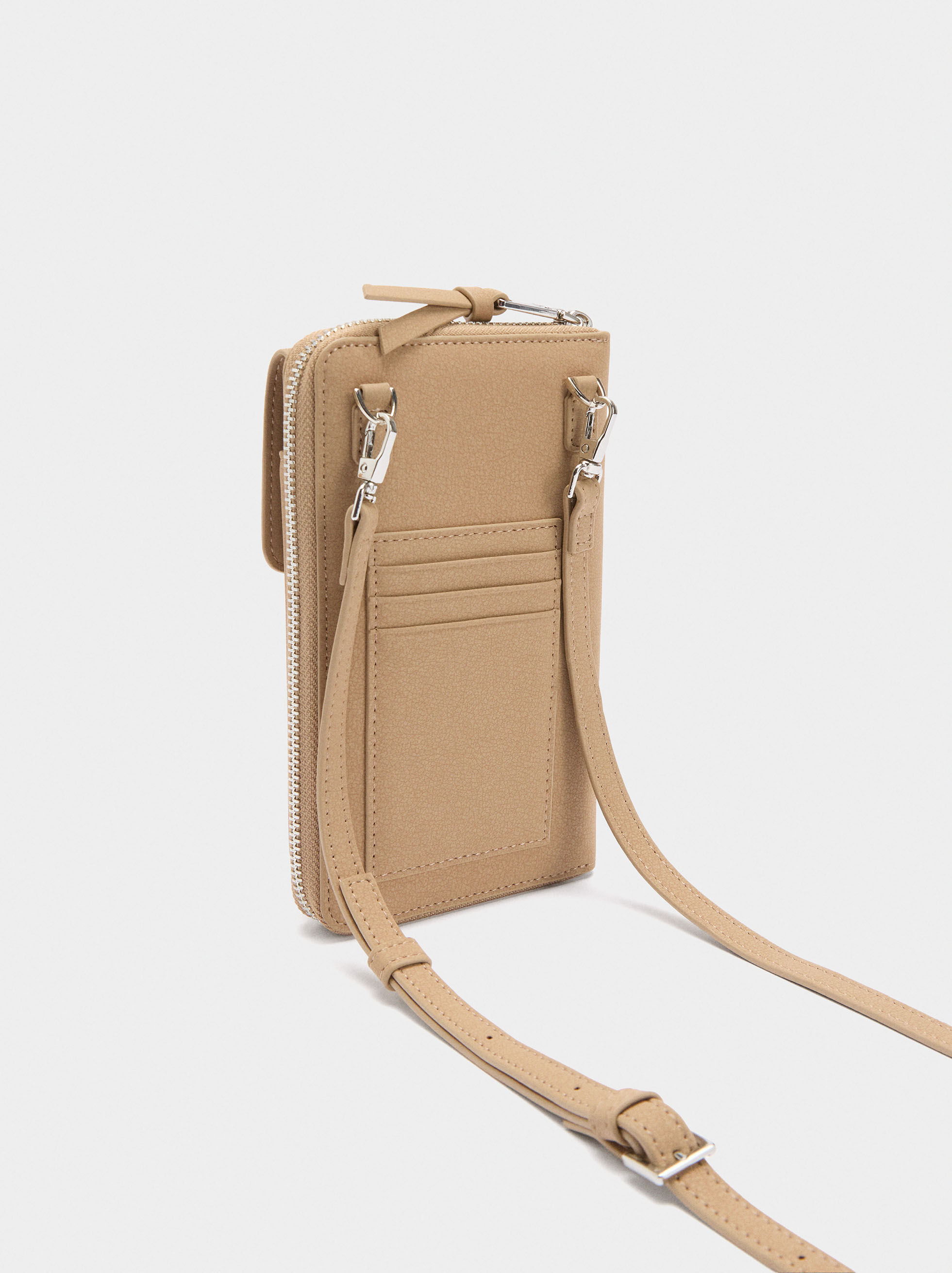 Bolsa para telemóvel com aba