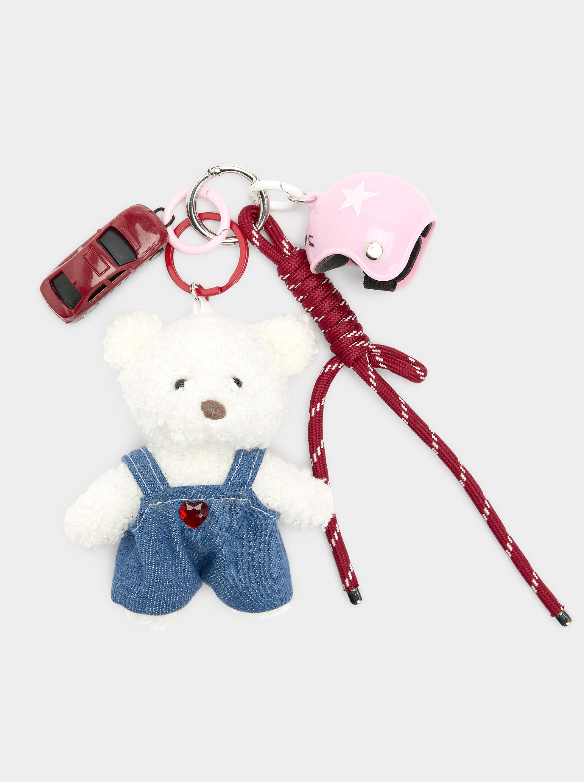 Porta-chaves charm F1GIRLIE - The Bear Collection