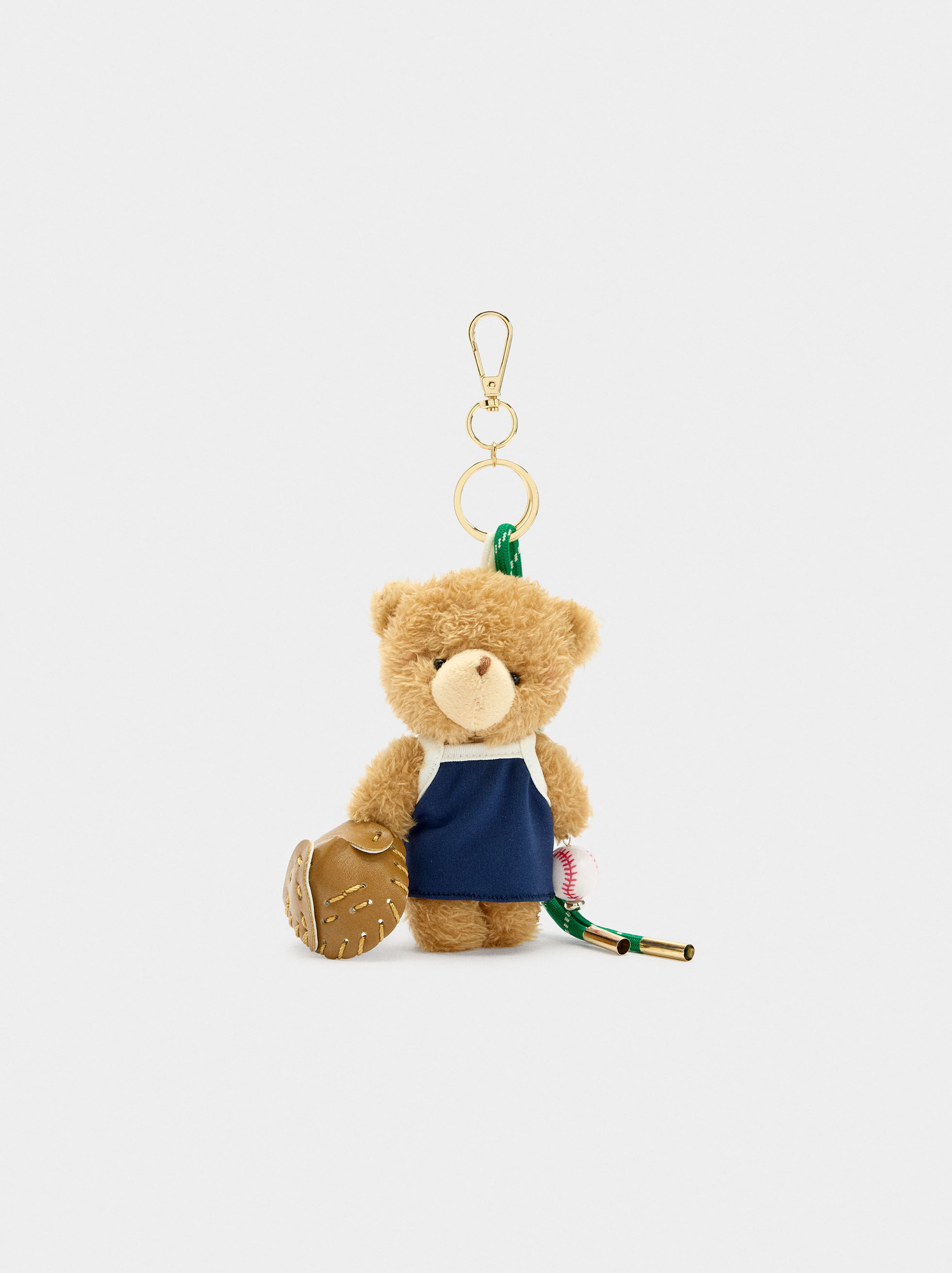 Porta-chaves charm BEISEBOL - The Bear Collection