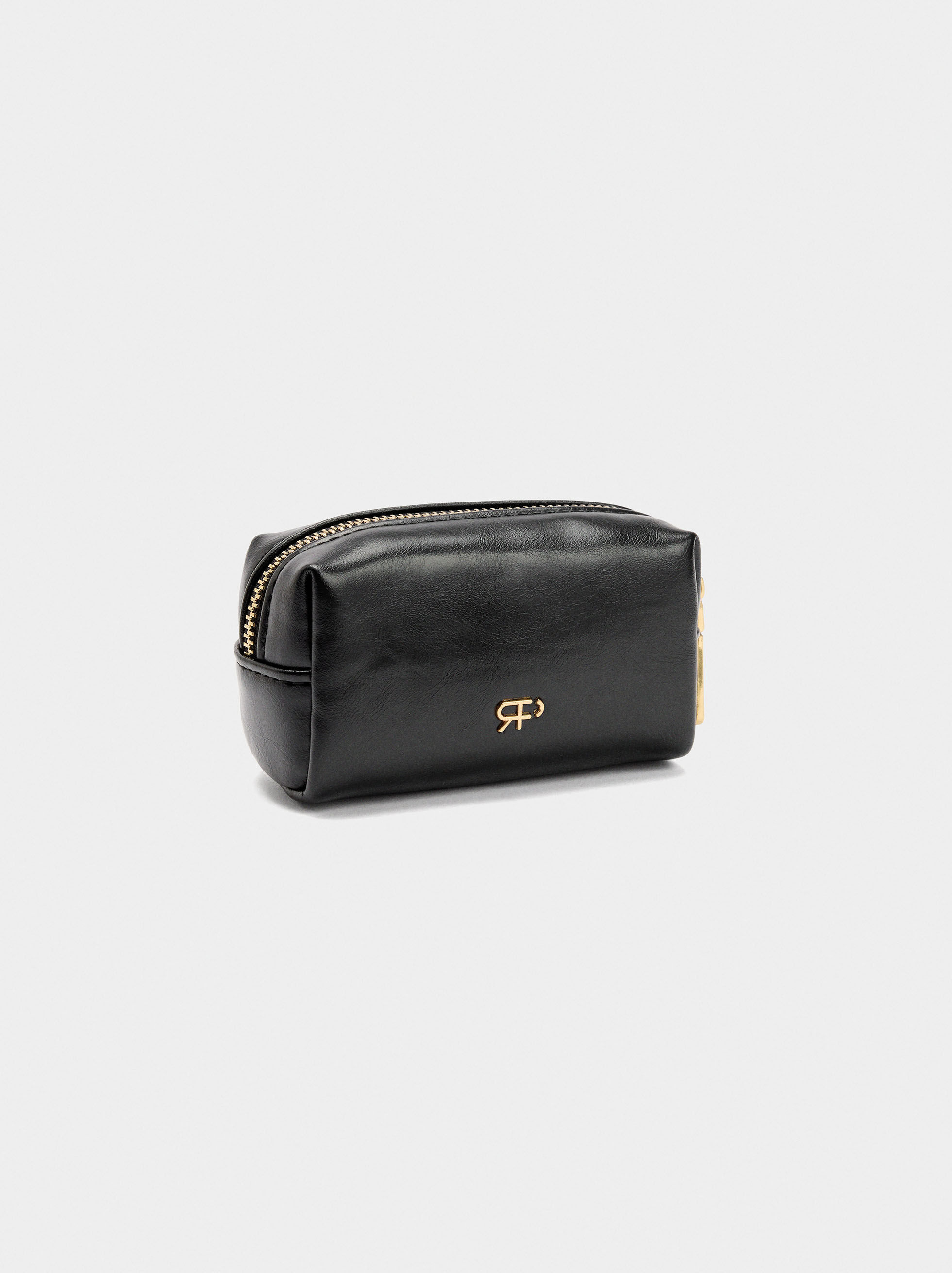 Bolsa para moedas efeito envernizado
