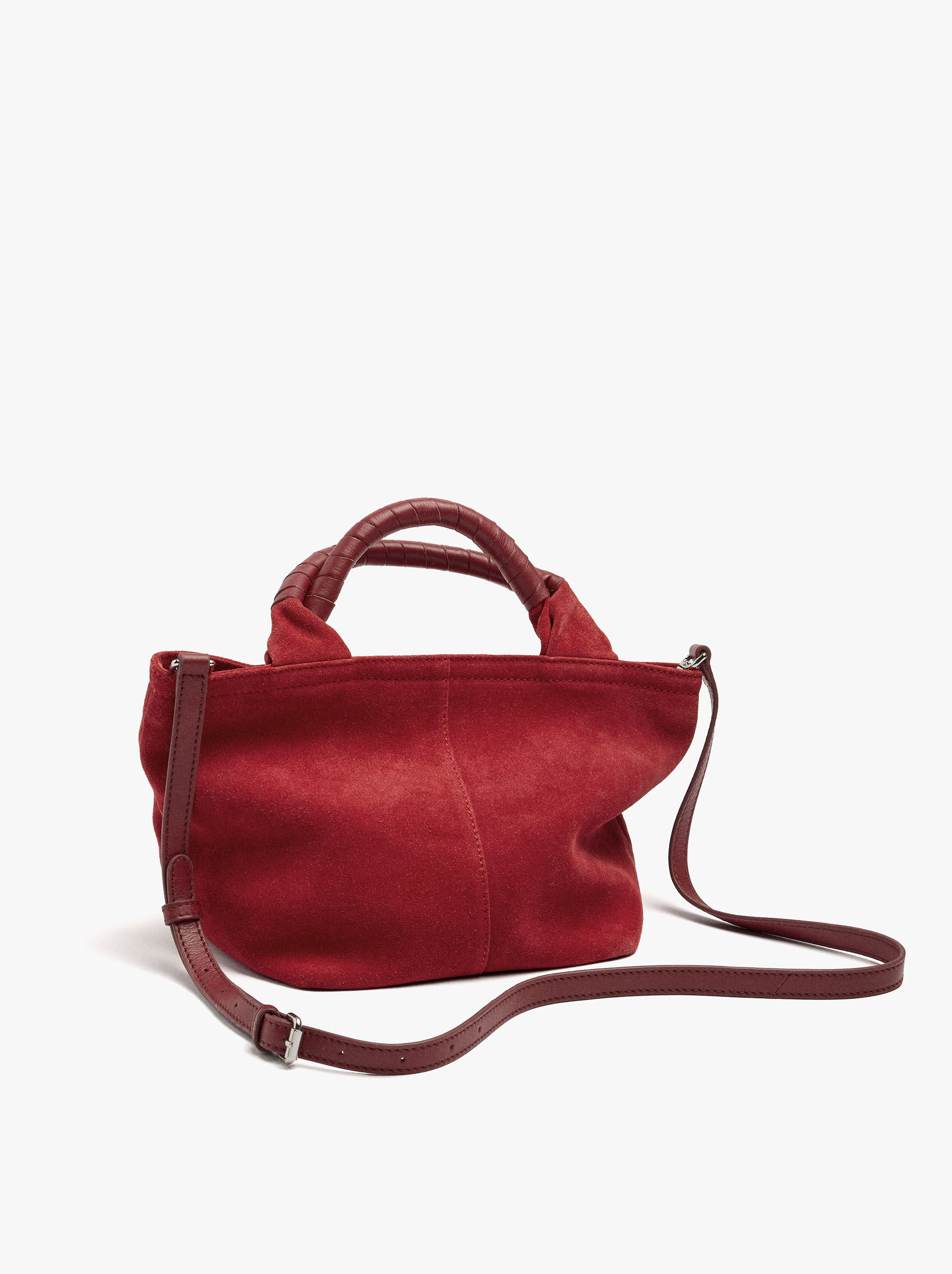 Mala tote de pele com tiracolo