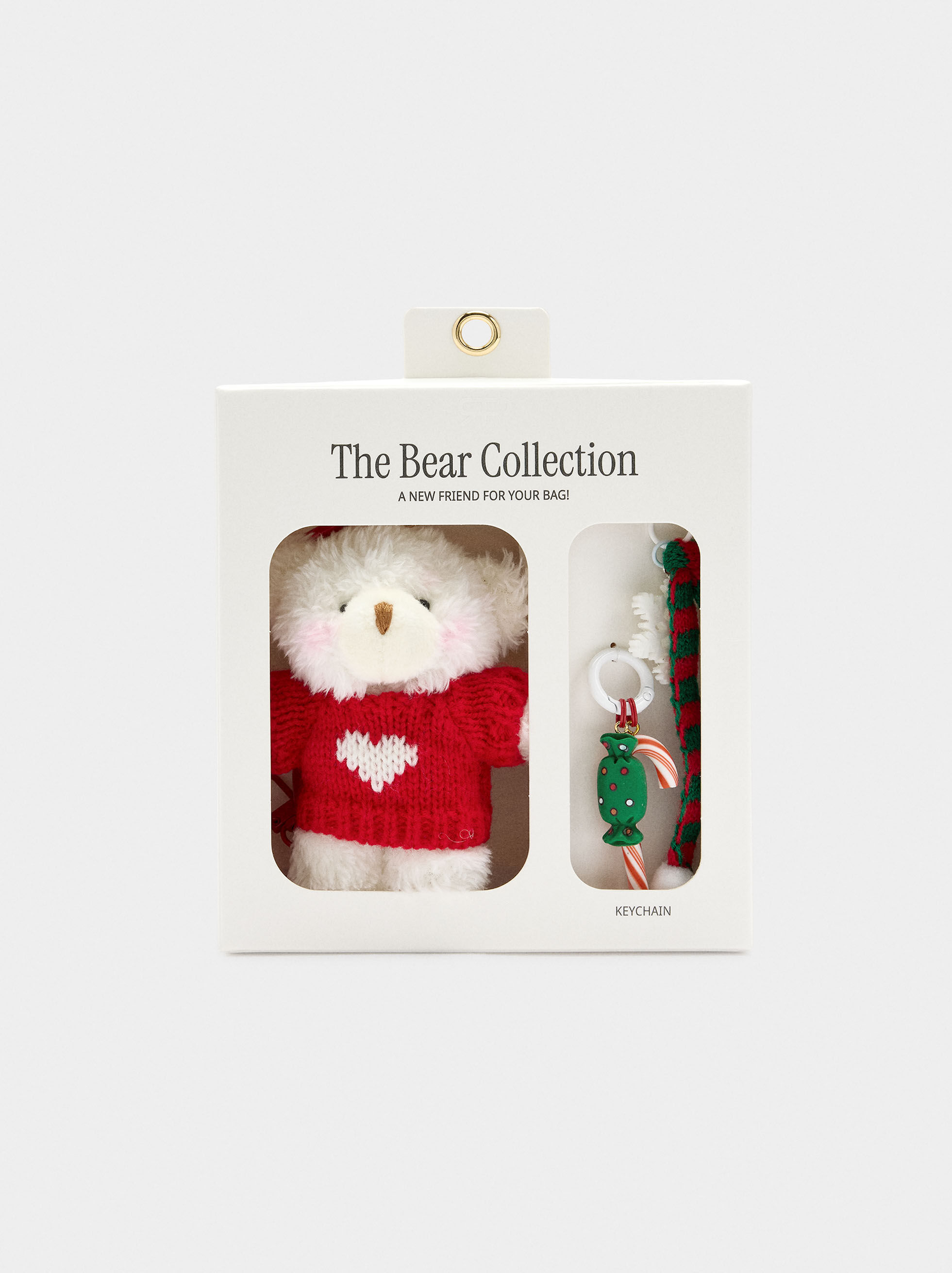 Porta-chaves charm NATAL - The Bear Collection