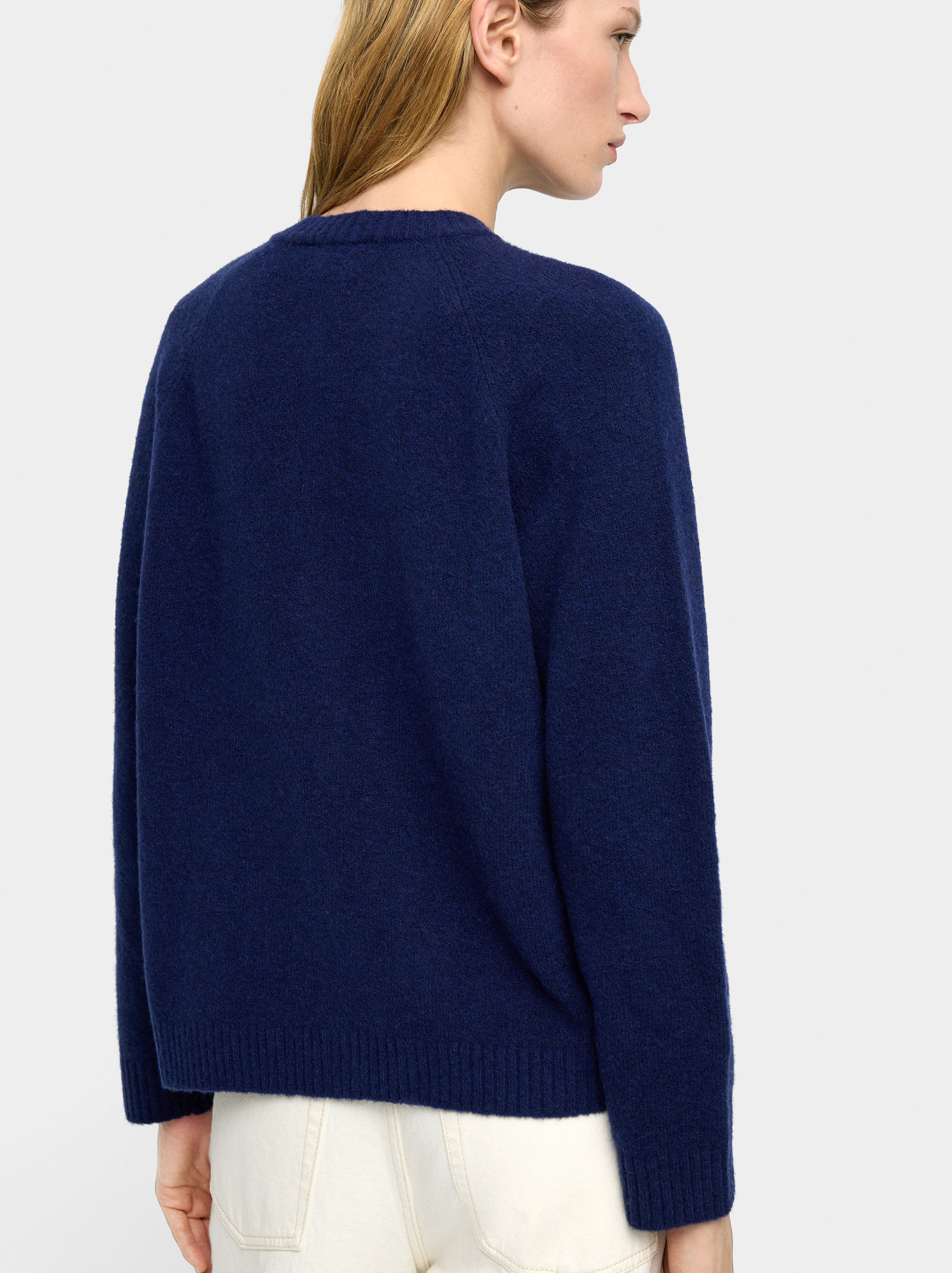 Cardigan de malha liso