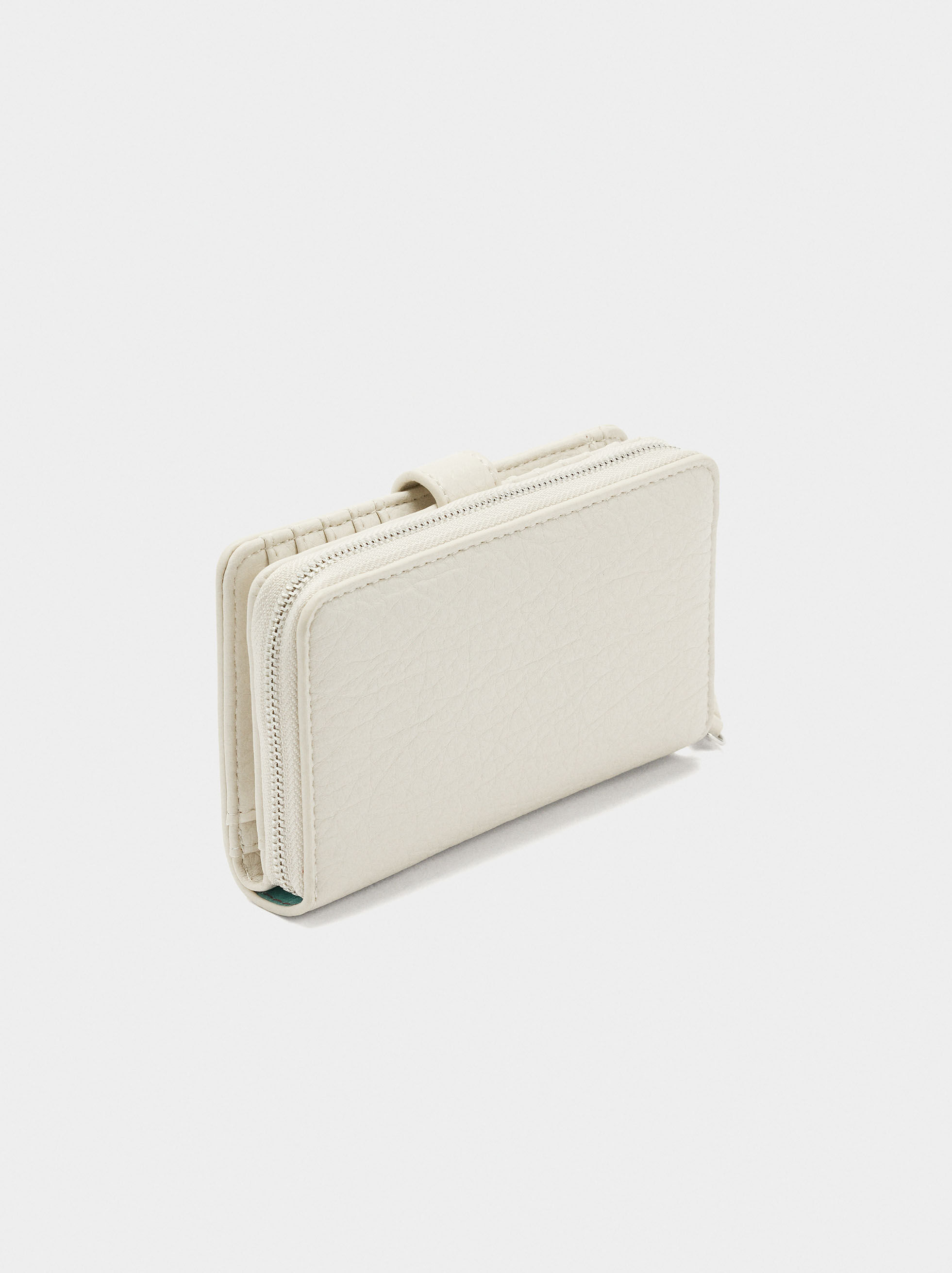 Porta-moedas com textura