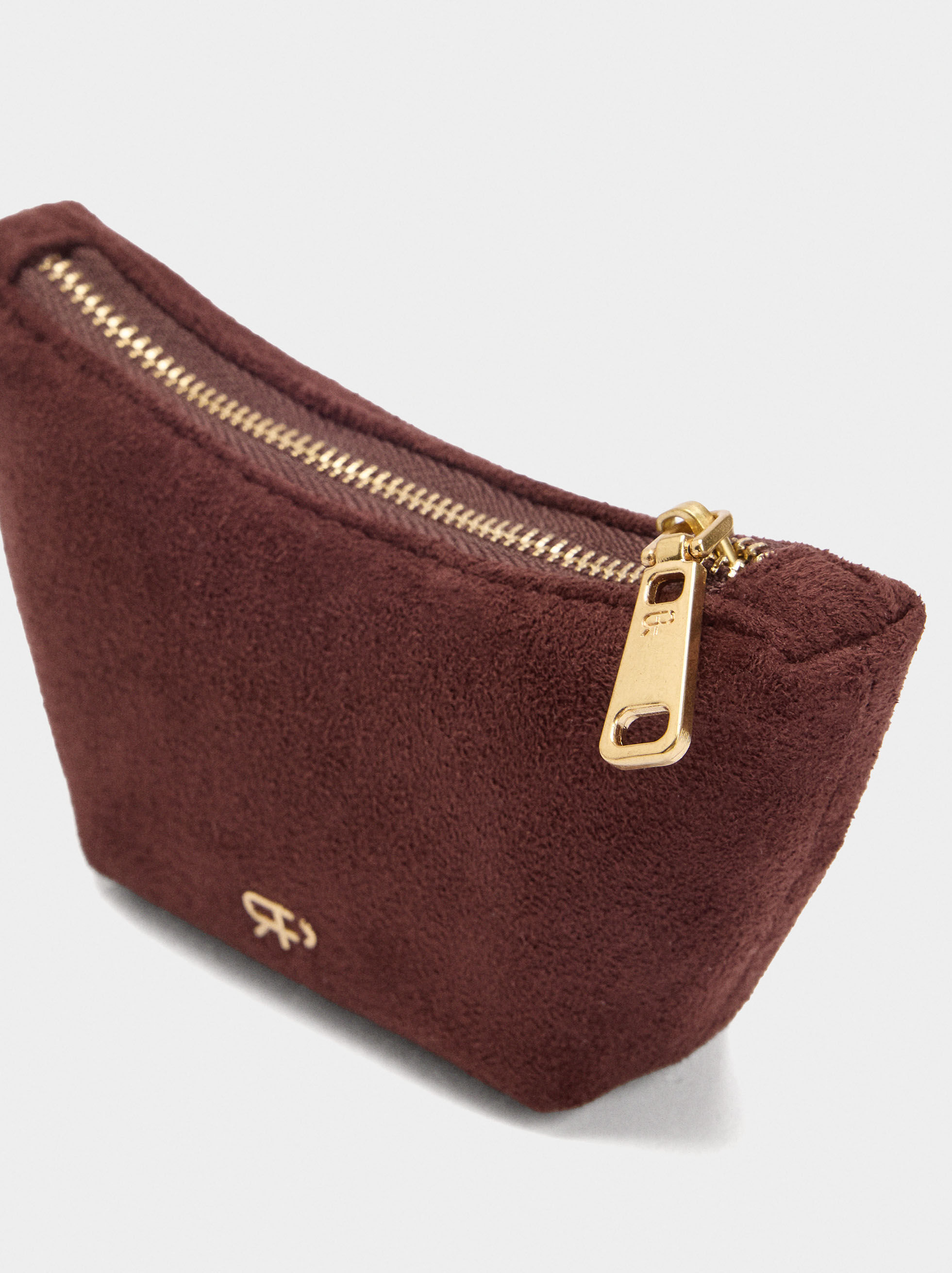 Bolsa para moedas efeito pele