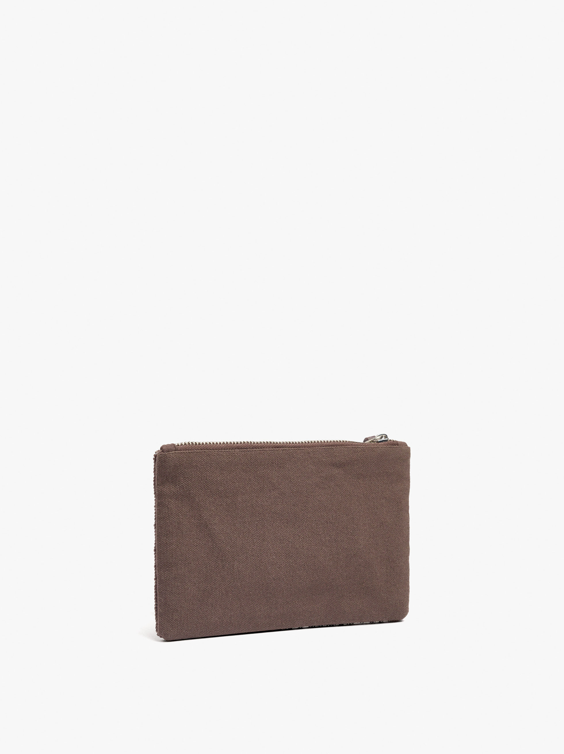 Bolsa para moedas com missangas
