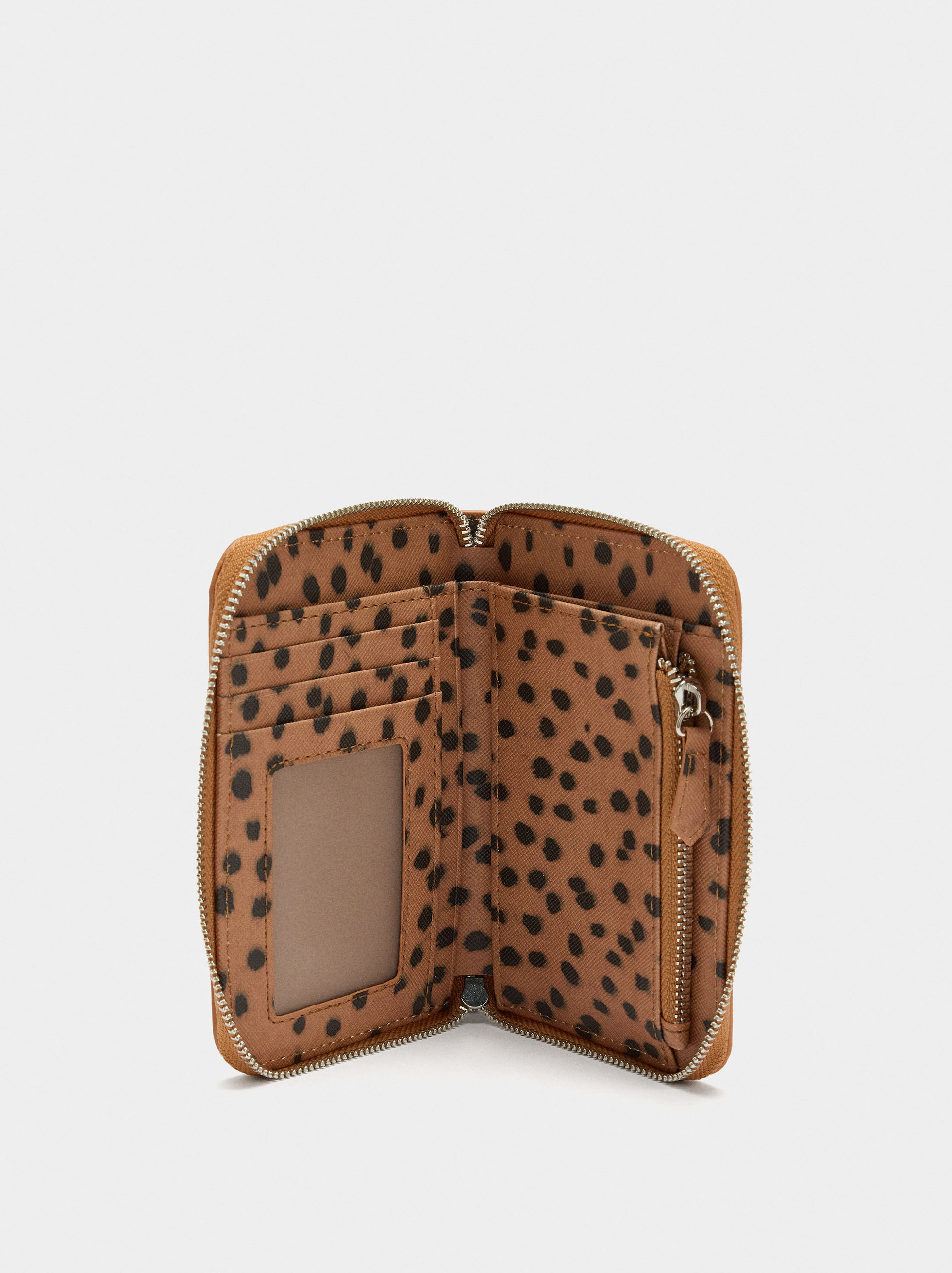 Porta-moedas estampado animal S